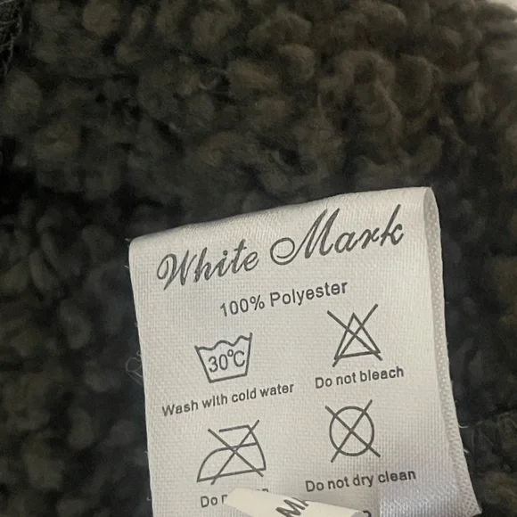 Women’s zip up Sherpa Vest 1XL - Picture 9 of 12